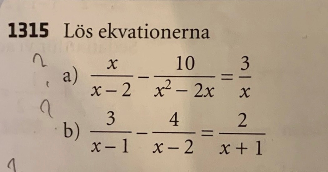 Rationella Uttryck (Matematik/Matte 3/Algebraiska Uttryck) – Pluggakuten