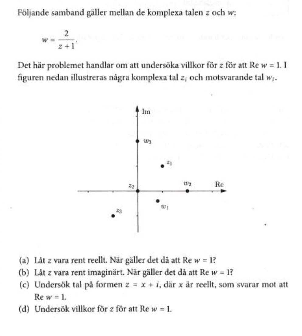 Komplexa Talplanet (Matematik/Matte 4/Komplexa Tal) – Pluggakuten