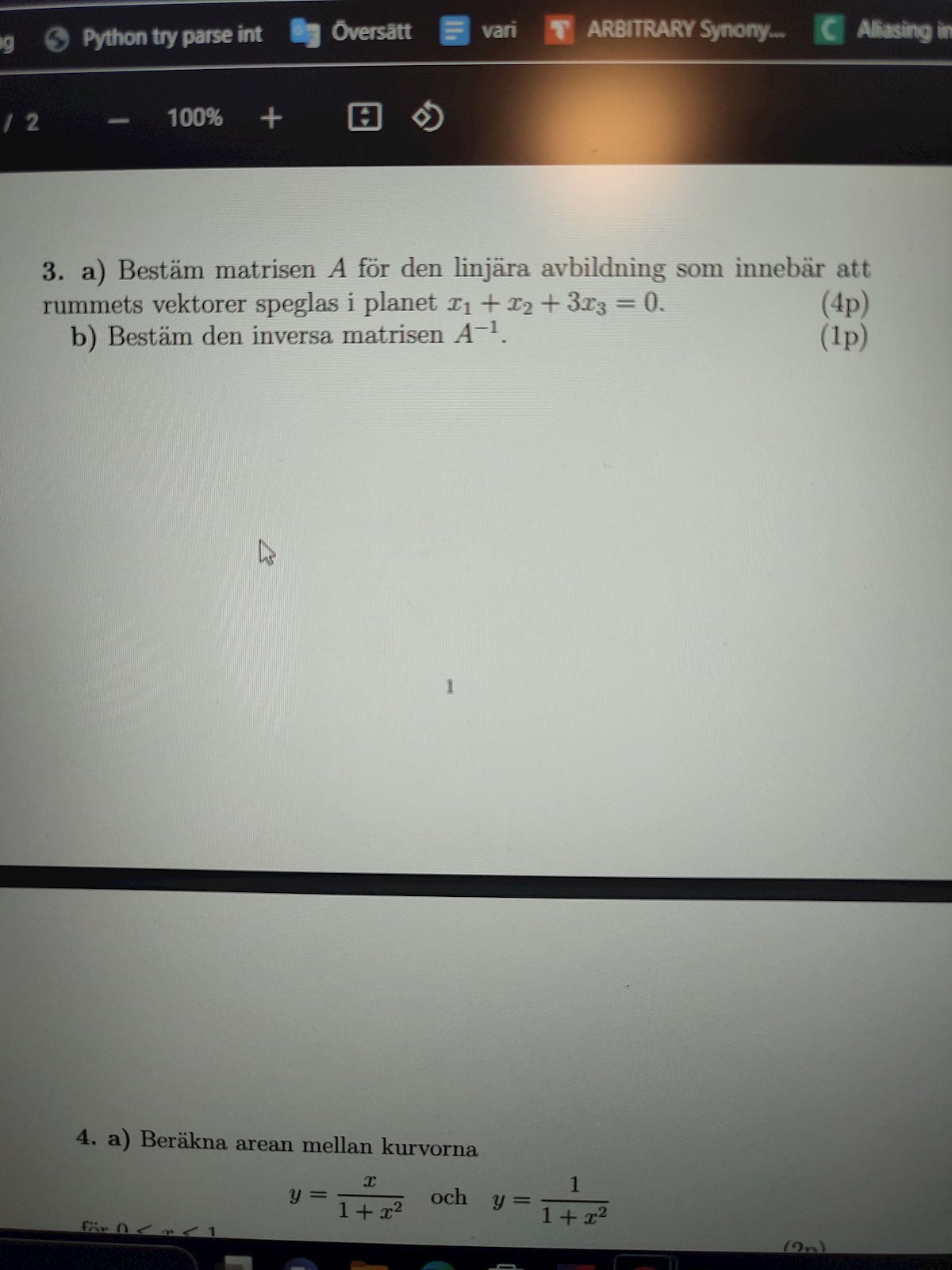 A^- = A? (Matematik/Universitet) – Pluggakuten