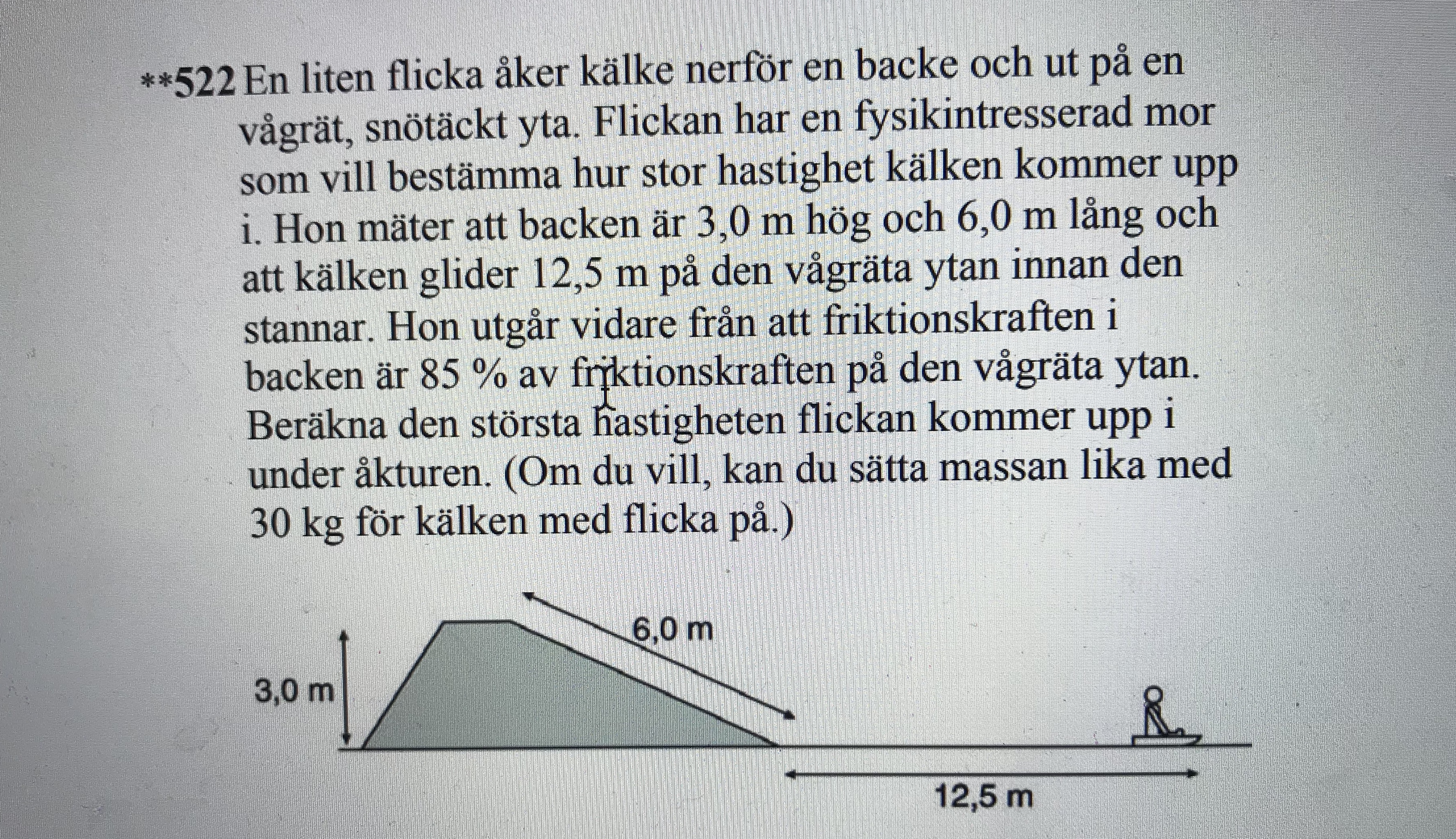 Backe & Friktion (Fysik/Fysik 1) – Pluggakuten