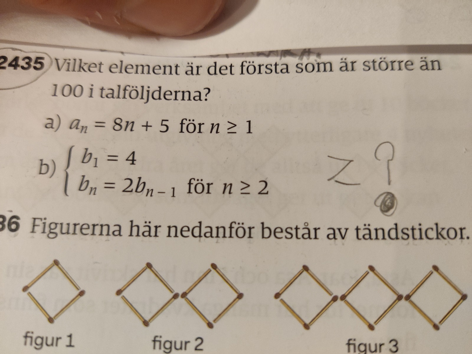 Formler Och Talföljder (Matematik/Matte 1/Algebra) – Pluggakuten