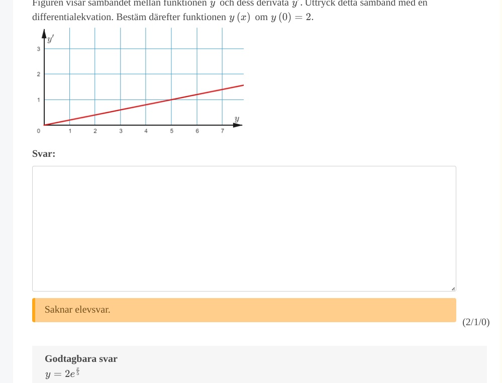 Proportionalitetskonstanten (Matematik/Matte 5/Differentialekvationer ...