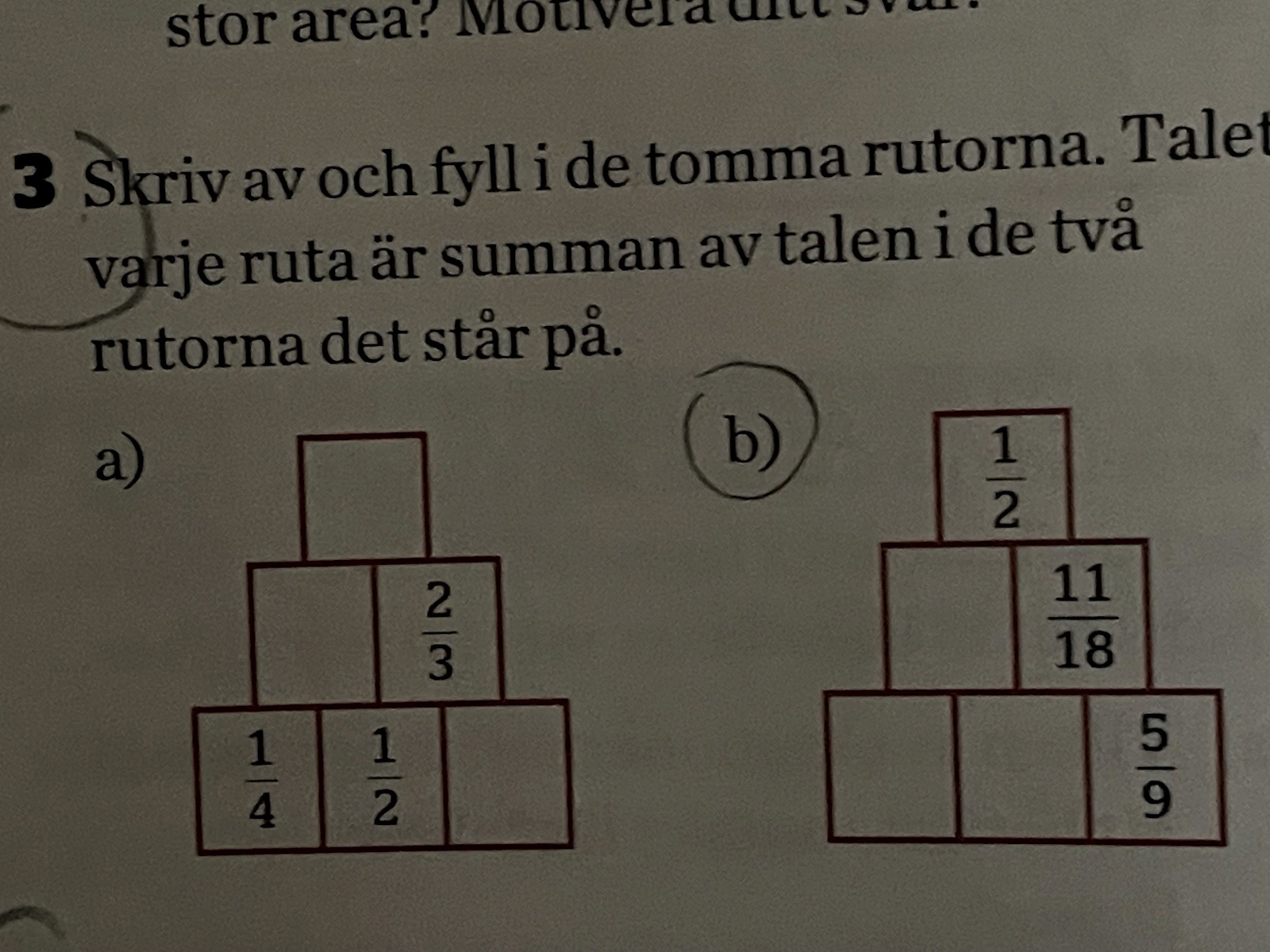 Addera Bråk (Matematik/Årskurs 9) – Pluggakuten