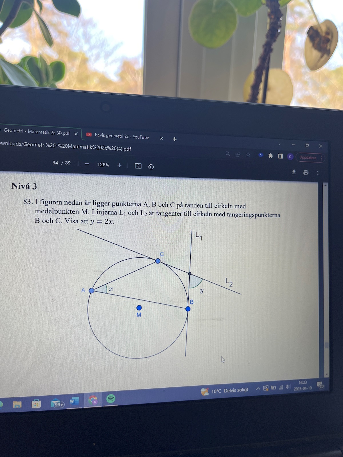 Geometri Bevis Matte 2c (Matematik/Matte 2) – Pluggakuten