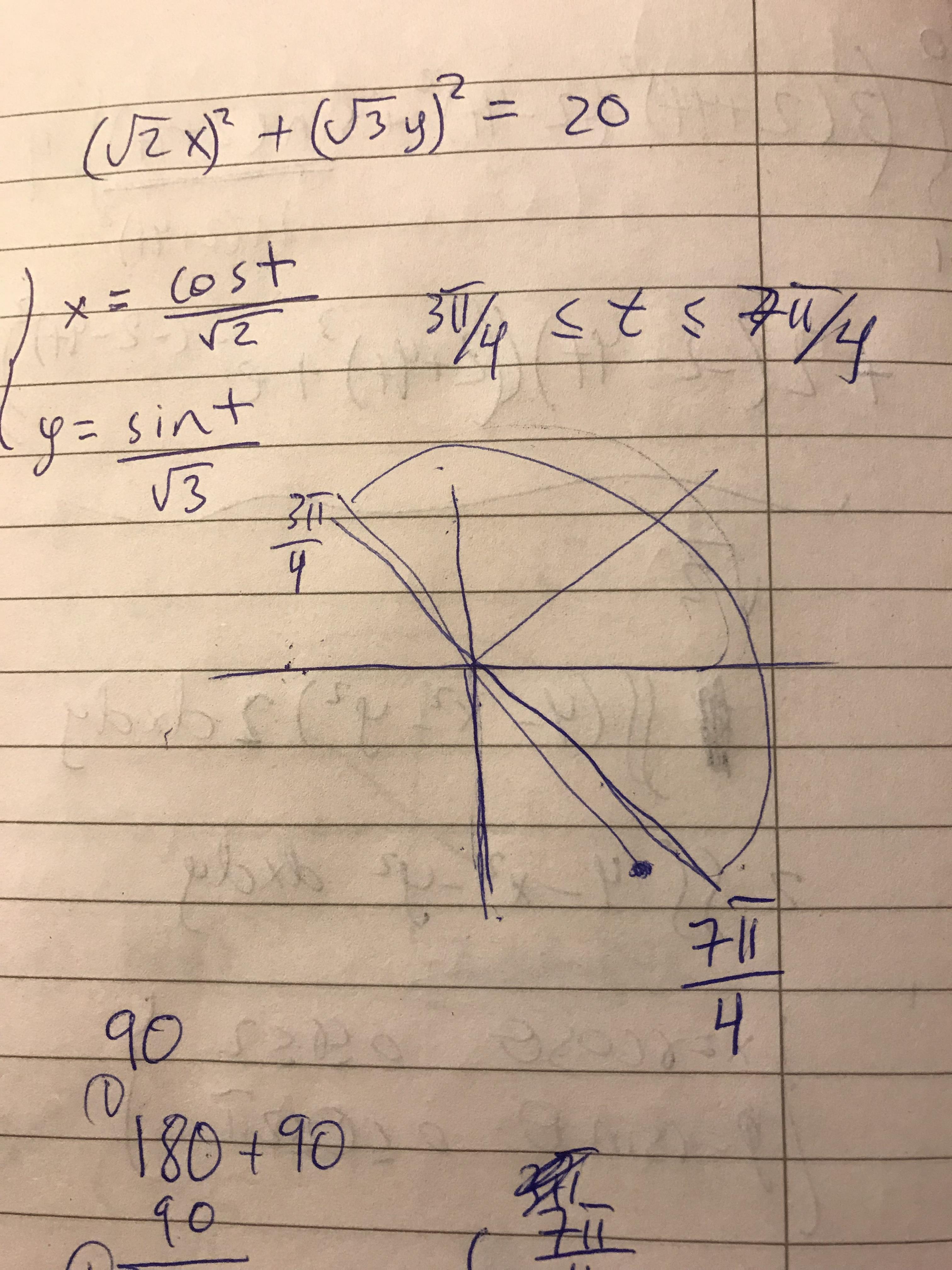 Kurvintegral (Matematik/Universitet) – Pluggakuten