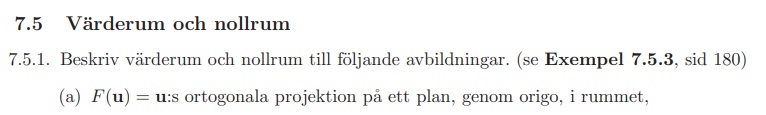 Nollrum Och Värderum (Matematik/Universitet) – Pluggakuten