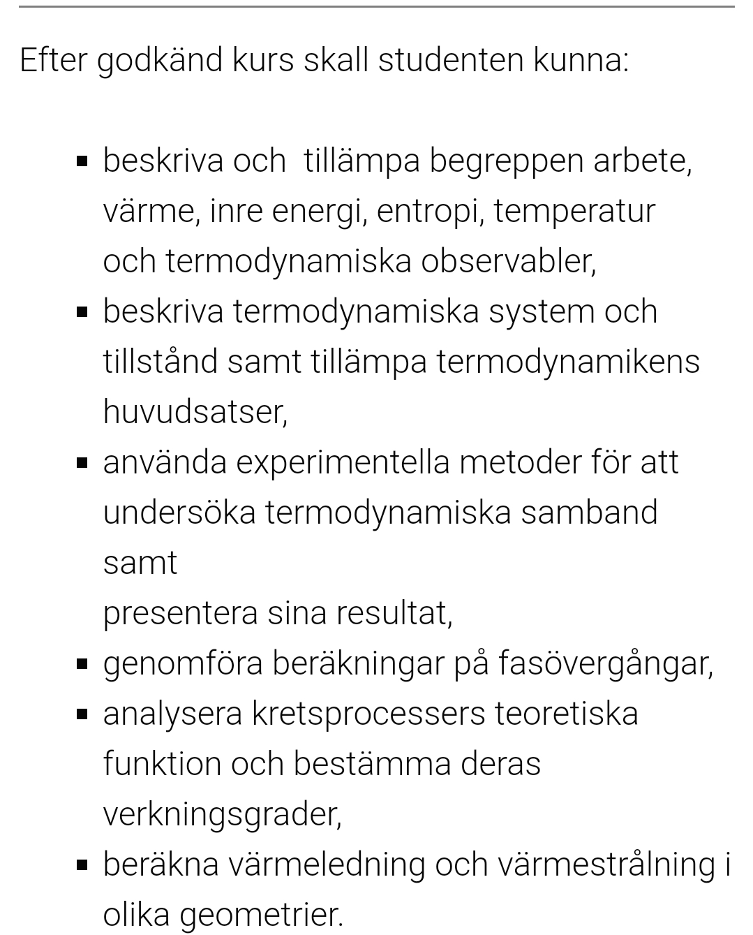 Termodynamik (Fysik/Universitet) – Pluggakuten