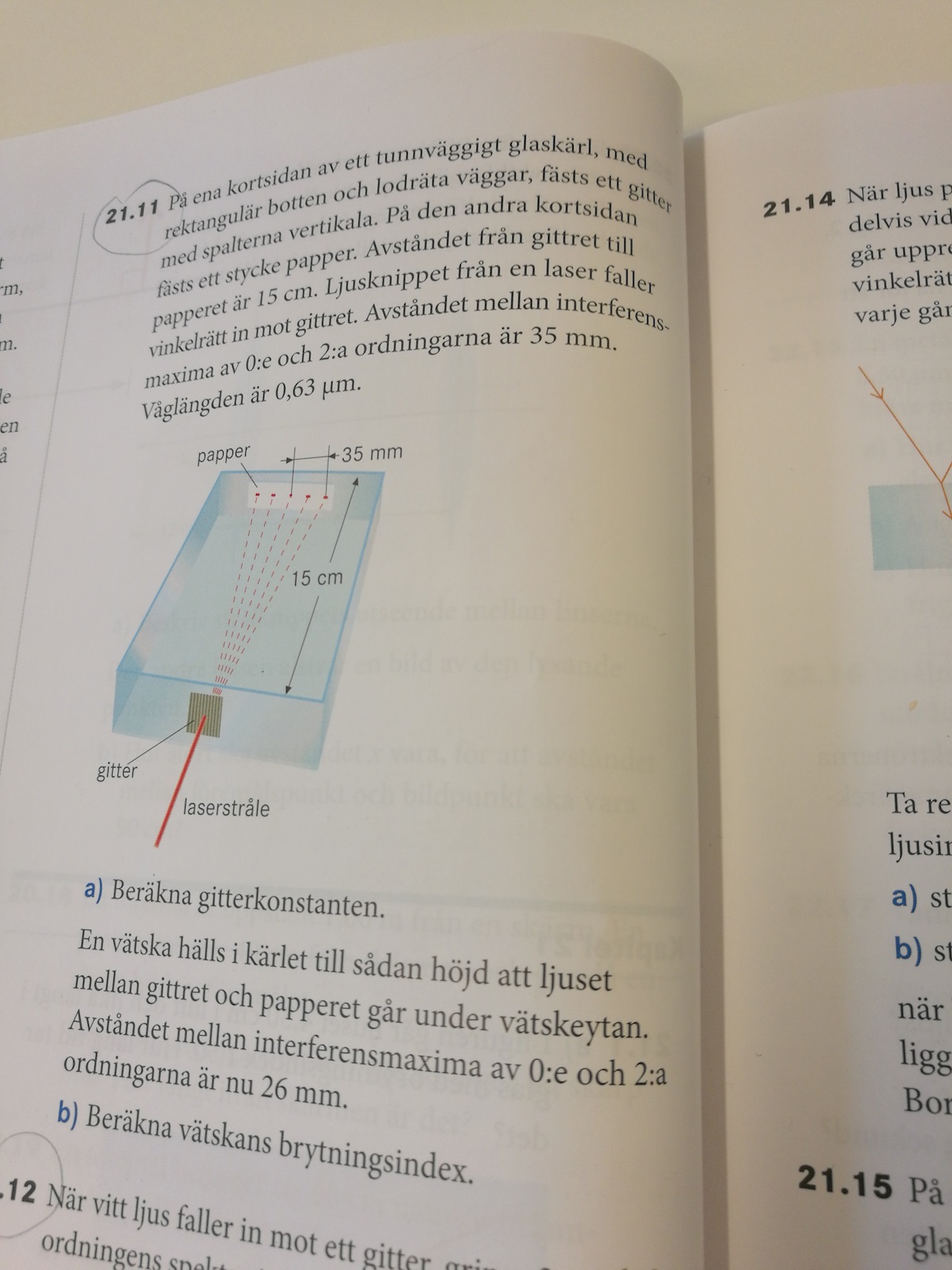 Beräkna Gitterkonstanten (Fysik/Fysik 2) – Pluggakuten