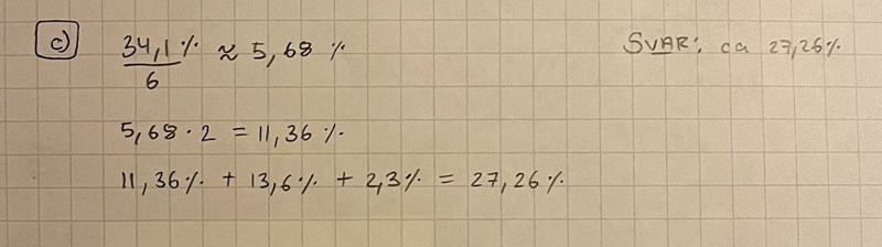 Hur Stor Andel Av Däcken Kan Köras Mer än 4000 Mil Matematikmatte 2 Pluggakuten 