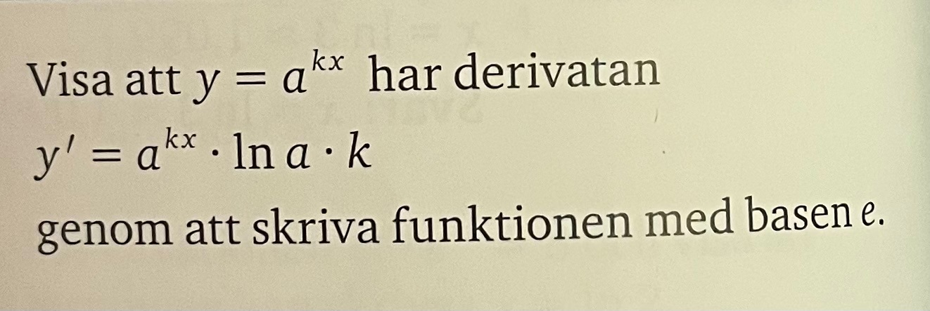 Hur Kan Det Bli E^ln(a)? (Matematik/Matte 3) – Pluggakuten