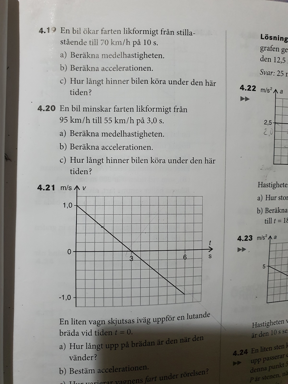 Medelhastigheten Och Accelerationen (Fysik/Fysik 1) – Pluggakuten