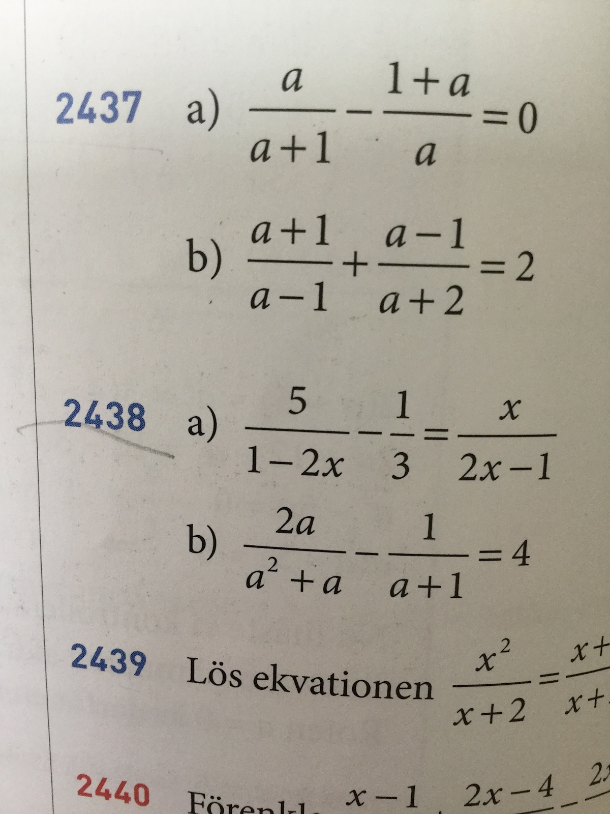 Ekvation (Matematik/Matte 3/Algebraiska Uttryck) – Pluggakuten