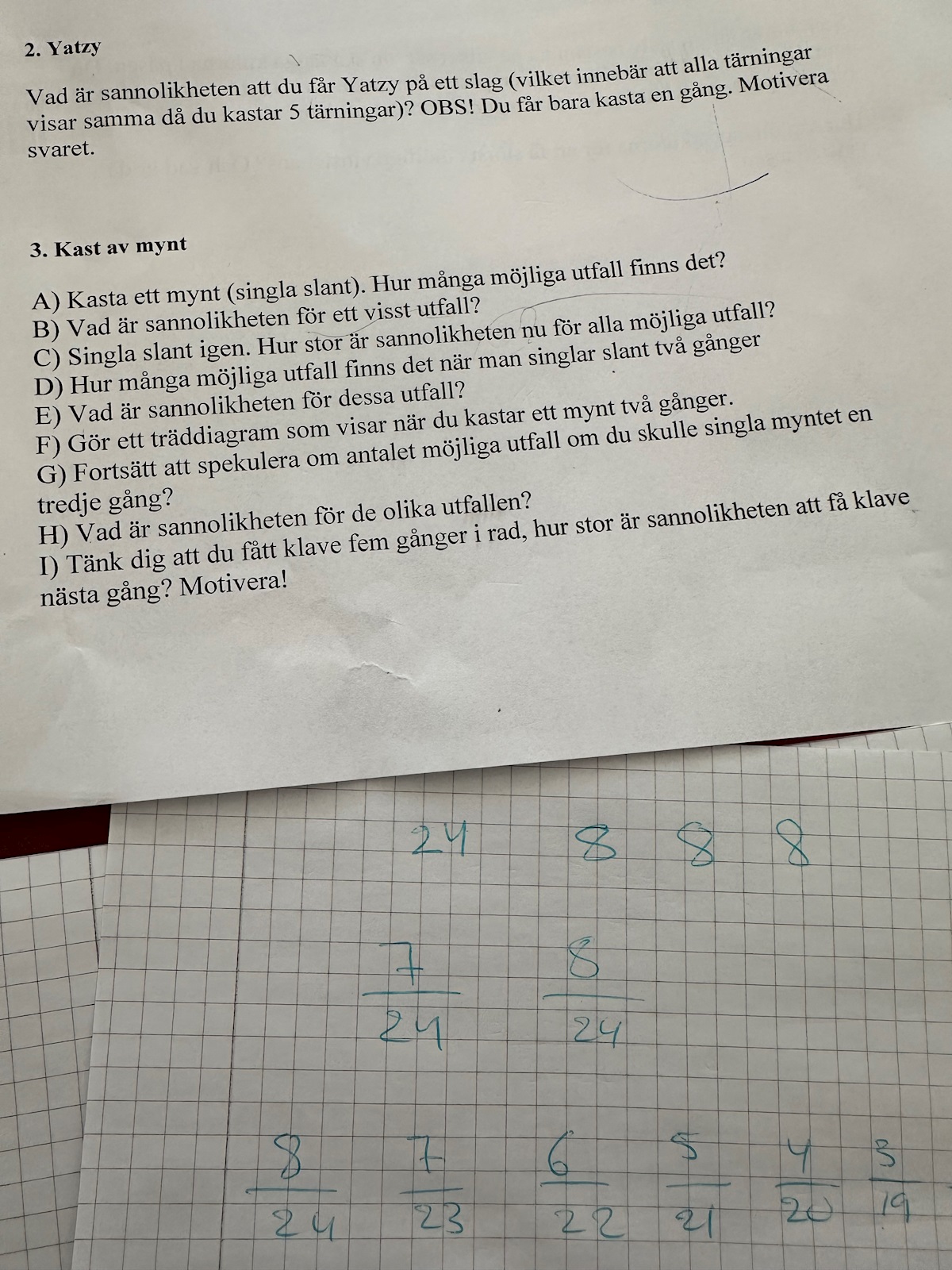 Sannolikhet (Matematik/Matte 1) – Pluggakuten