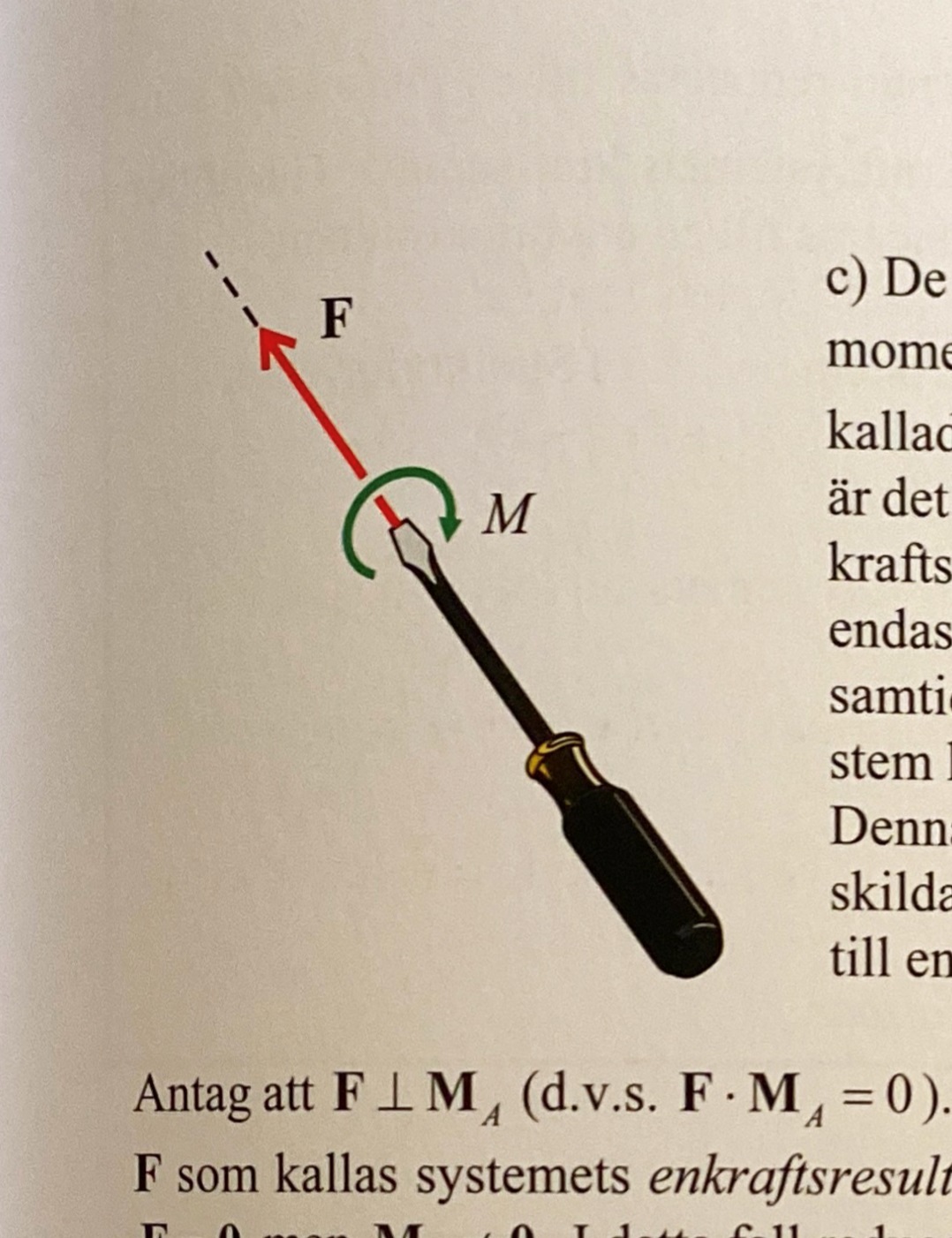 Mekanik - Kraftskruv (Fysik/Universitet) – Pluggakuten