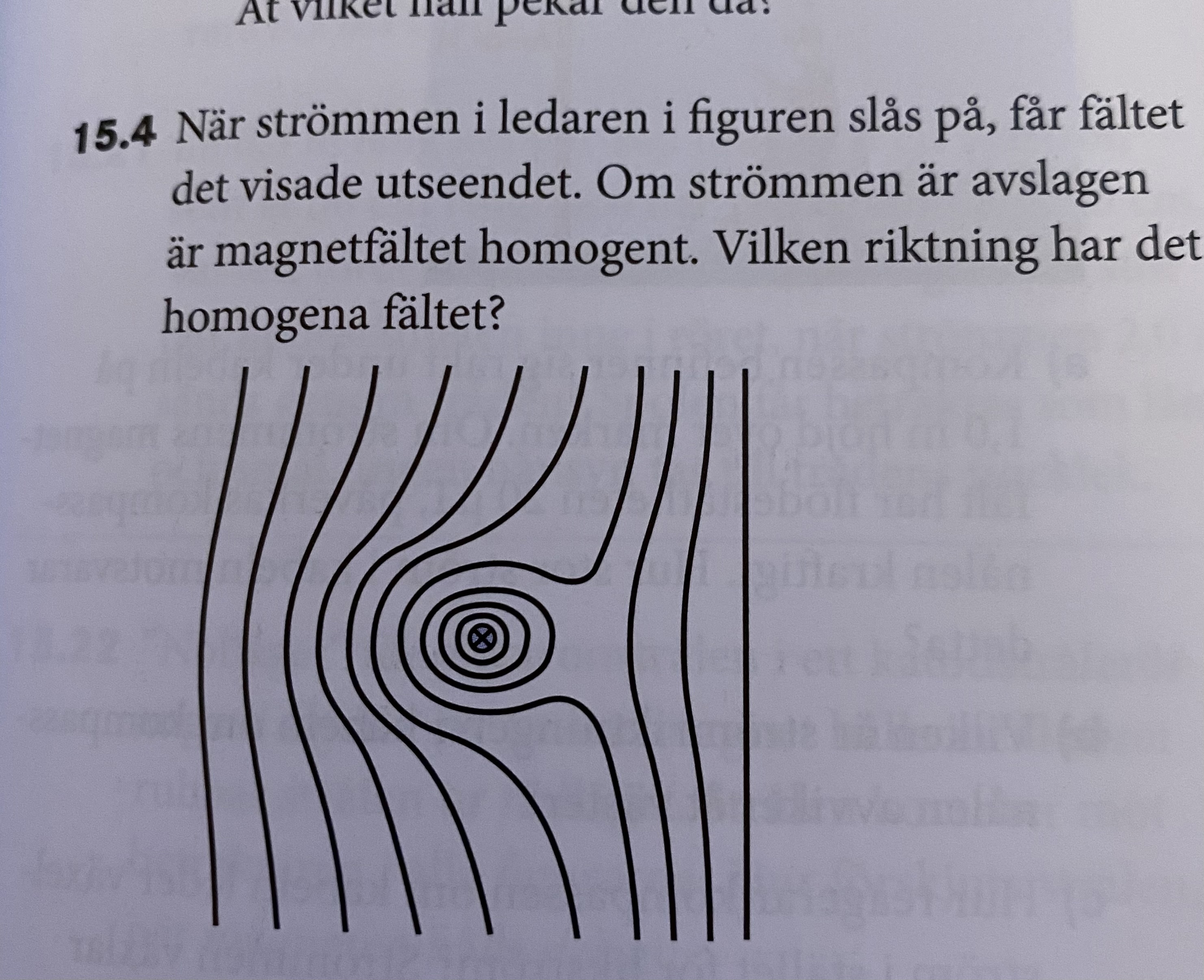 Vilken Riktning Har Det Homogena Fältet? 15.14 (Fysik/Fysik 2 ...