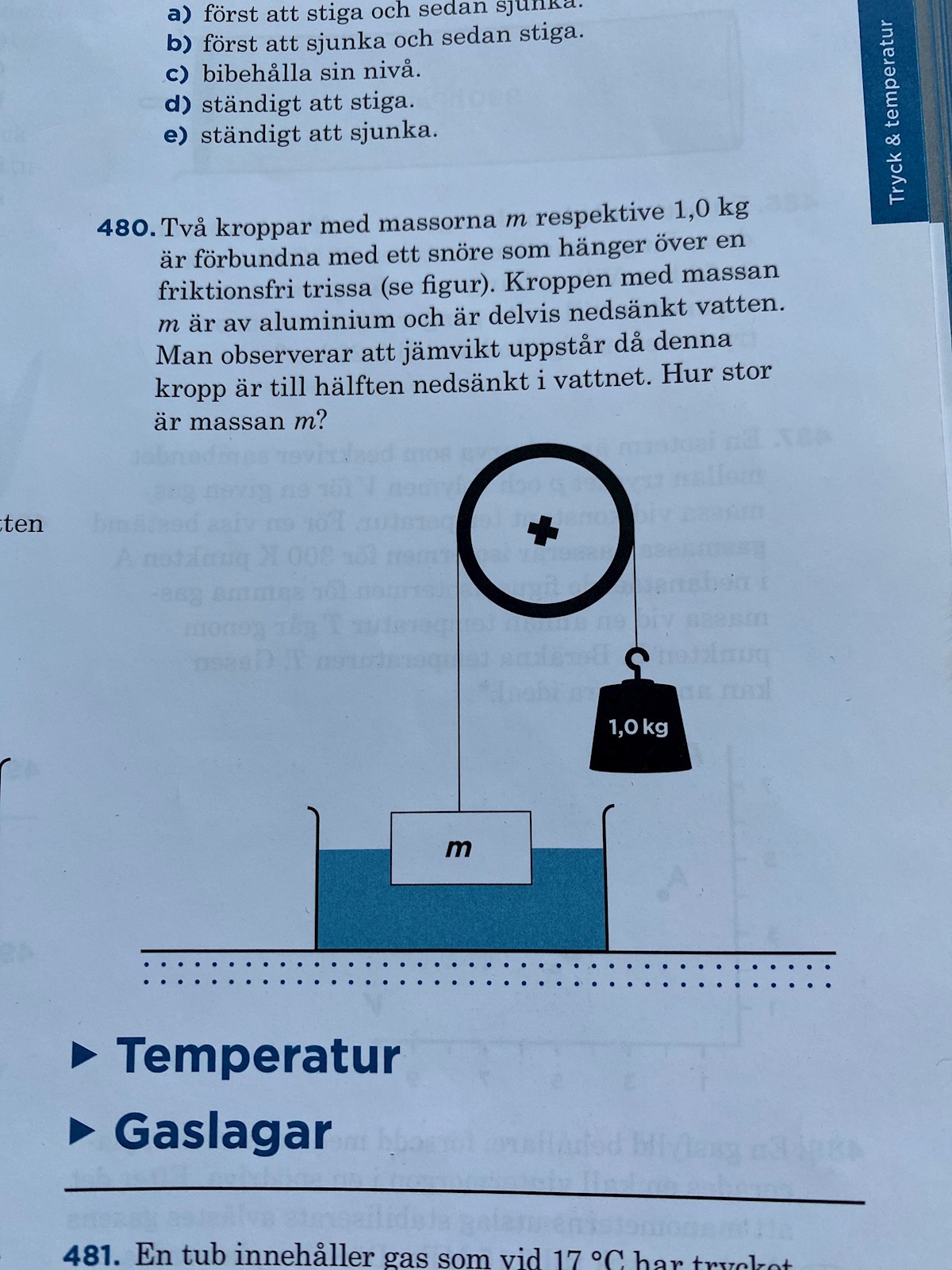 Archimedes Princip - Varför Får Jag Fel Svar? (Fysik/Fysik 1) – Pluggakuten