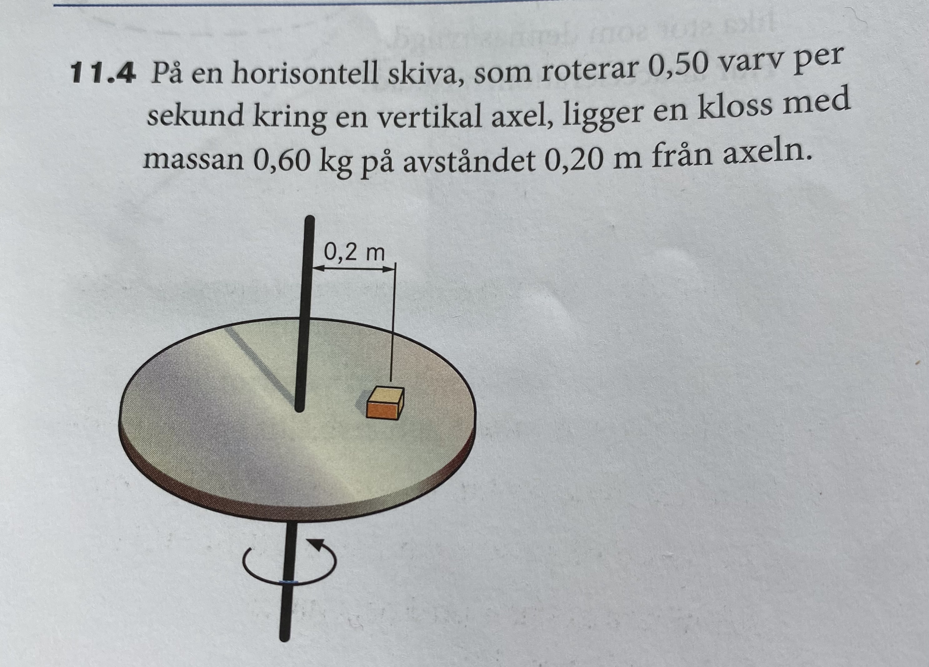 11.4 Uppgift B Centralrörelse (Fysik/Fysik 2) – Pluggakuten