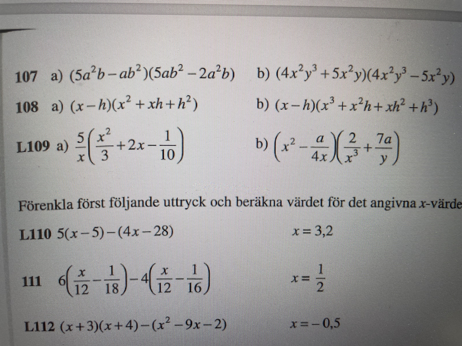 Algebra (Matematik/Universitet) – Pluggakuten