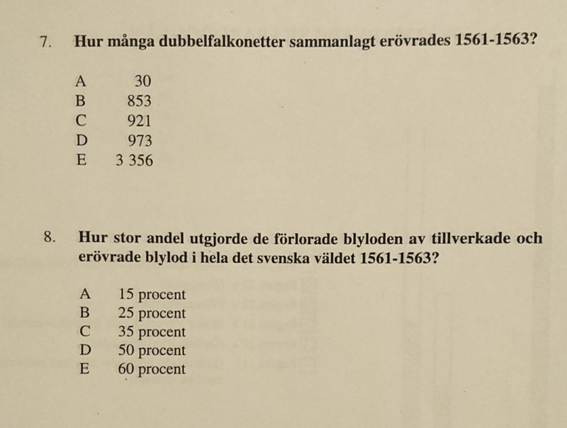 HP plågeri utan facit 4 (Matematik/Högskoleprovet) Pluggakuten