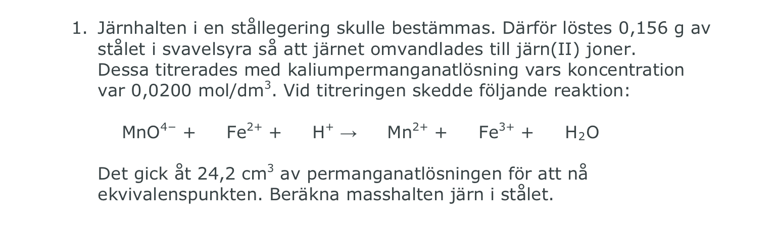 Analytisk Kemi (Kemi) – Pluggakuten