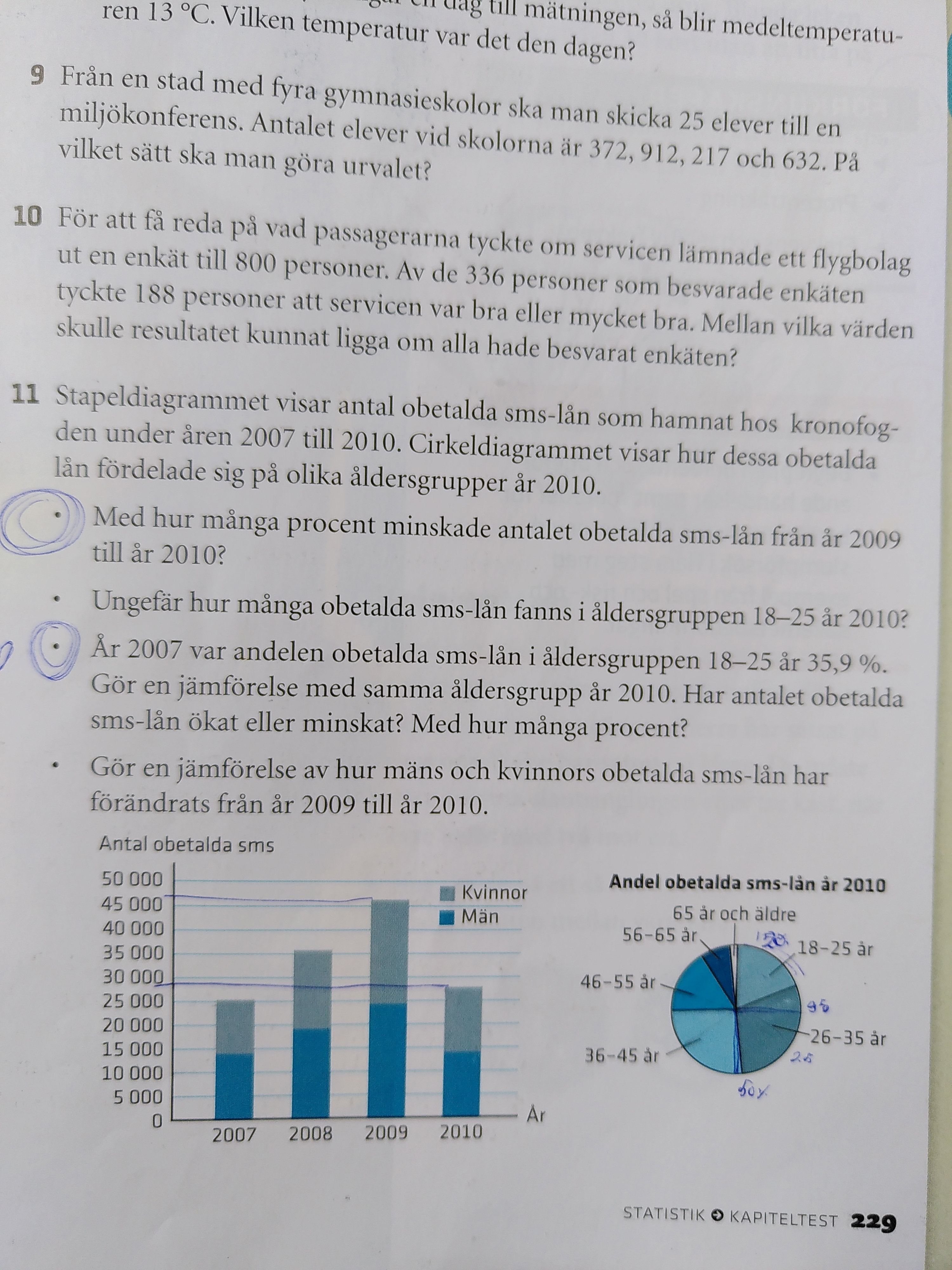 Procent Och Statistik (Matematik/Matte 1/Sannolikhet Och Statistik ...