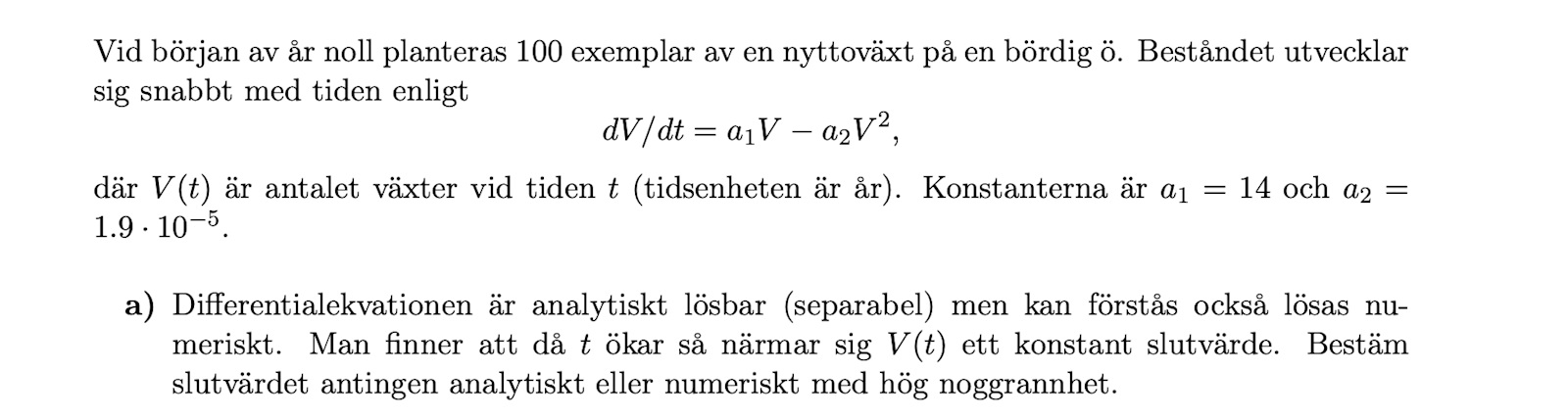 Numeriska Metoder (Matematik/Universitet) – Pluggakuten