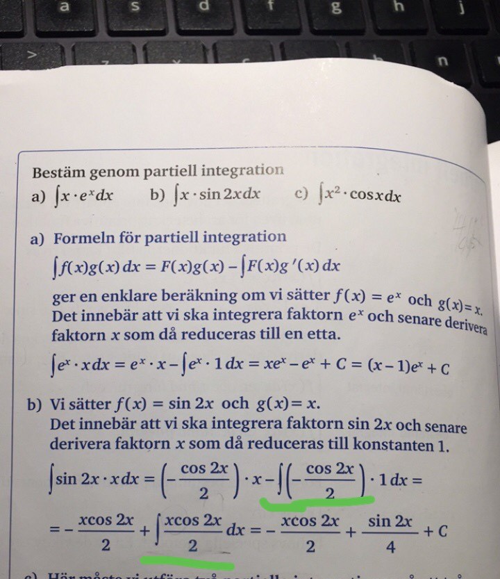 Partiell Integration Matematik Matte 5 Differentialekvationer Pluggakuten