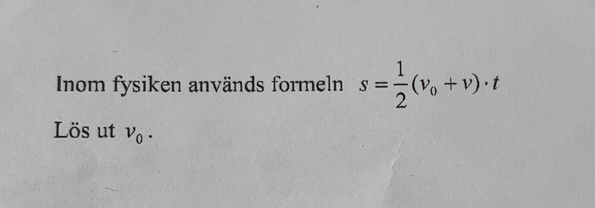 Fysik Formel (Matematik/Matte 2) – Pluggakuten