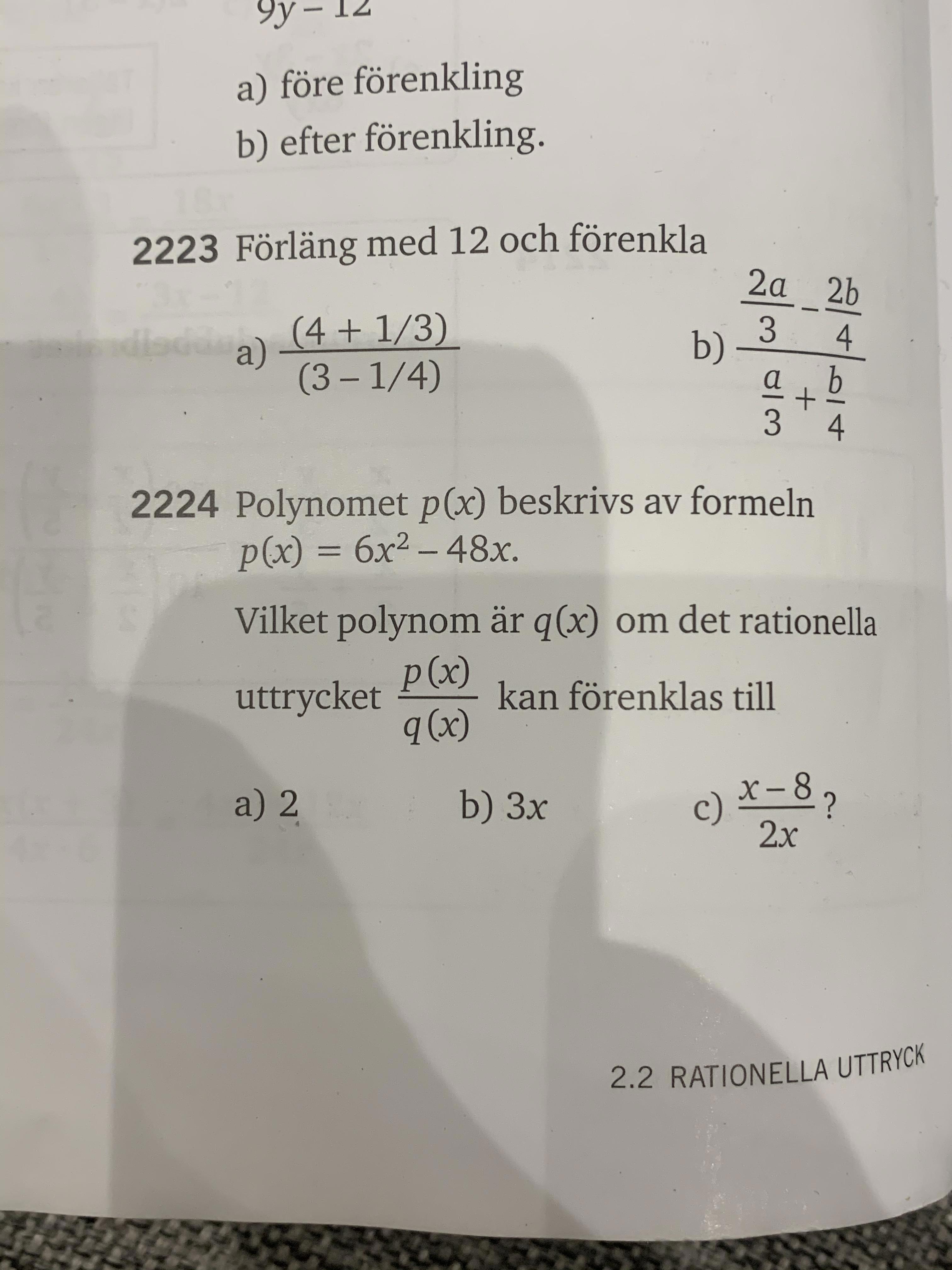 Polynom (Matematik/Matte 3) – Pluggakuten