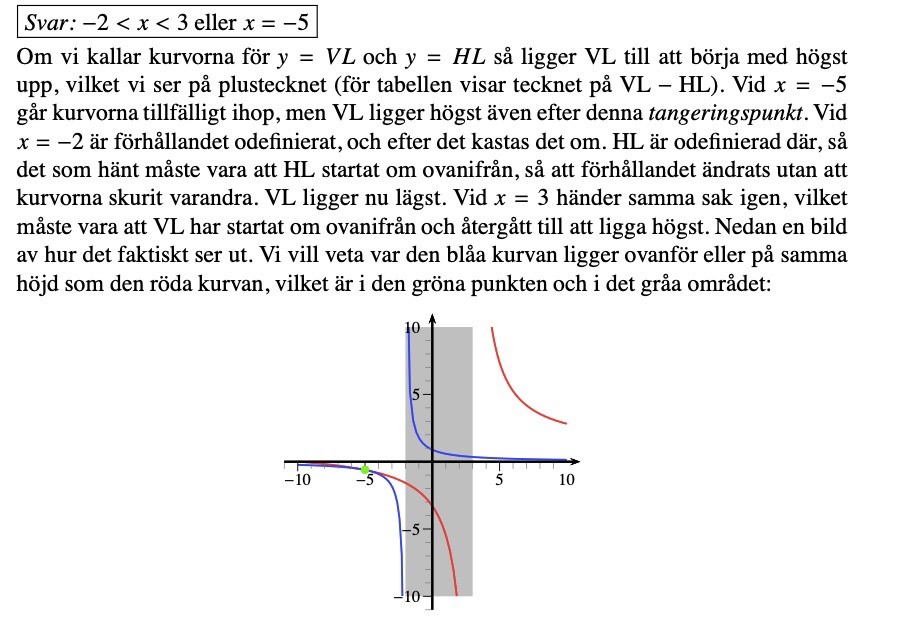 Olikheter (Matematik/Universitet) – Pluggakuten