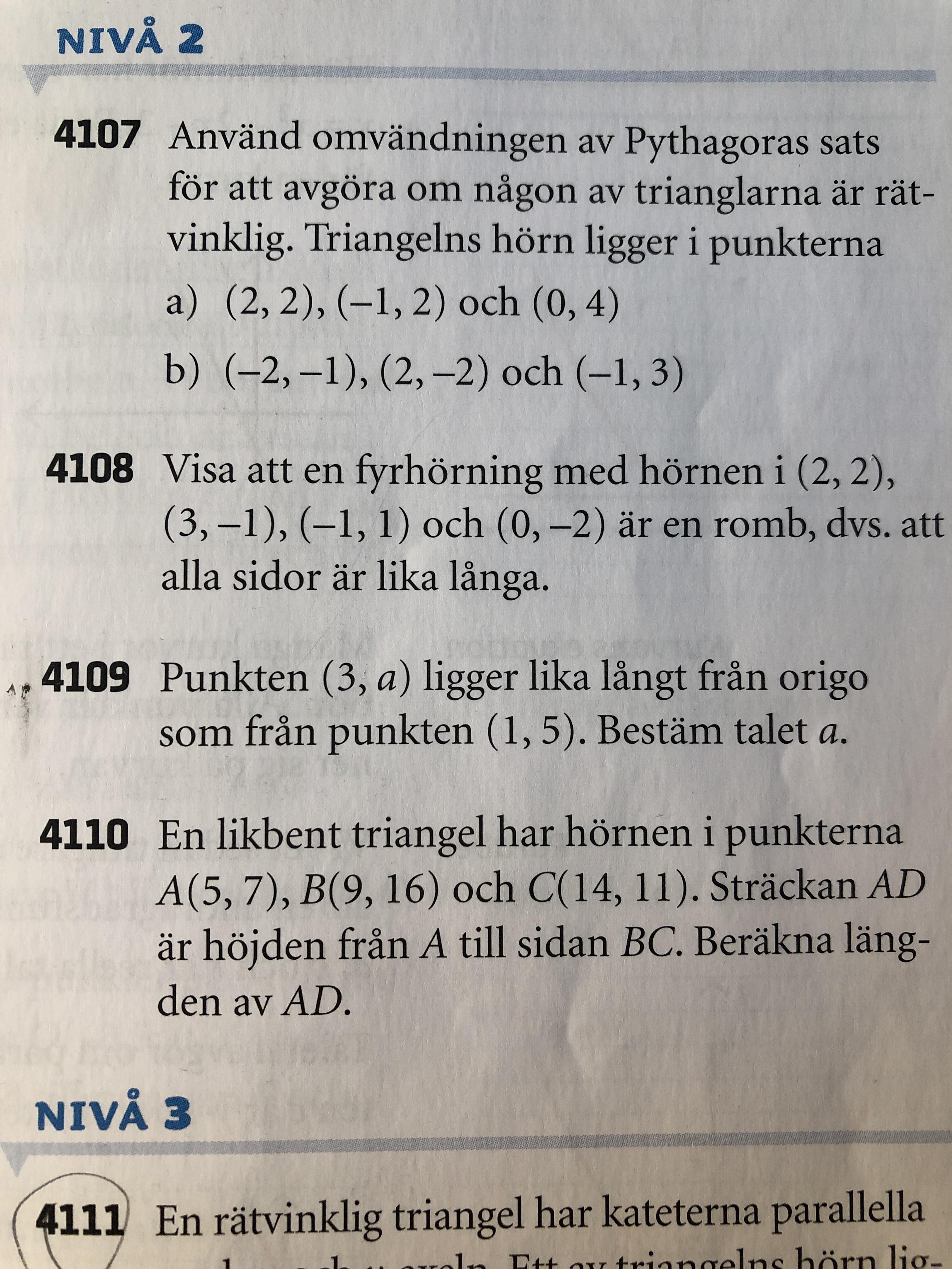 Analytisk Geometri (Matematik/Matte 2) – Pluggakuten